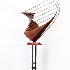 SOLD 486 Raven IV Sculpture Robert Roesch