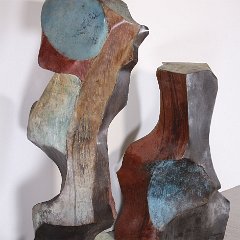 SOLD Jon Krawczyk Canyon Road Sculptures