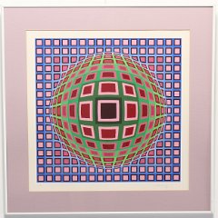 SOLD Victor Vasarley Print