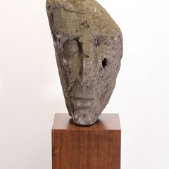 SOLD Lava Stone Garden Sculpture