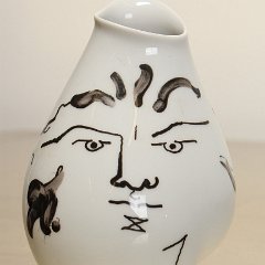 SOLD Jean Cocteau Vase