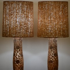 HOLD 8966 Asian Table Lamps