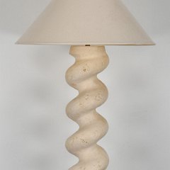 SOLD Michael Taylor Plaster Floor Lamp