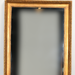 SOLD 8933 Gold Leaf Egg and Dart Mirror