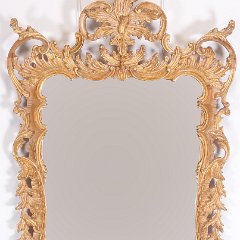 SOLD La Barge Roccoco Gilt Natural Mirror