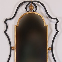 SOLD Palladio Mirror Wrought Iron
