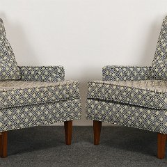 8937 Dunbar Style Pair of Armchairs