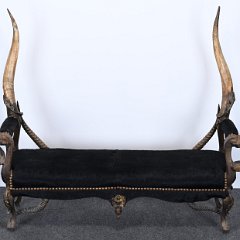 9126 Michel Haillard Horn Bench