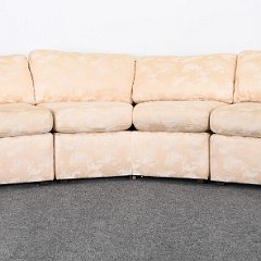 9155 Bernhardt Flair 3 Section Sofa