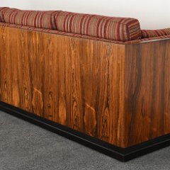 SOLD 9060 Milo Baughman for Thayer Coggin Box Case Tuxedo Sofa