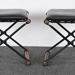 SOLD 9174 Cleo Baldon Stools for Terra Furniture