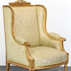 SOLD Louis XVI Giltwood Armchair