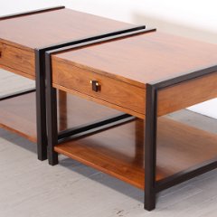 SOLD Edward Wormley Pair of Side Tables