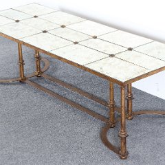 SOLD French Coffee Table Baques Style
