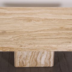 SOLD Italian Verigated Marble Coffee Table 1970s