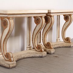 SOLD Niermann Weeks Pair of Blenheim Consoles