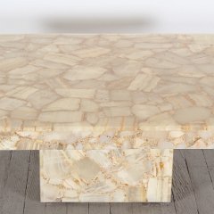 SOLD Onyx Specimen Coffee Table