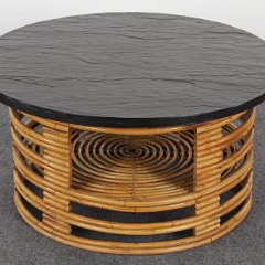 SOLD Paul Frankl Style Round Coffee Table